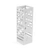 Umbrella stand Versa White 15,5 x 49 x 15,5 cm