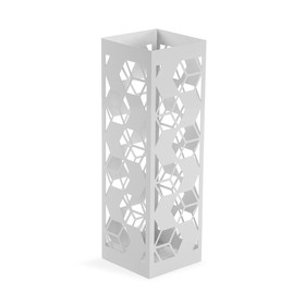 Lietussargu statnis Versa Balts 15,5 x 49 x 15,5 cm