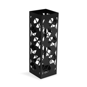 Lietussargu statnis Versa Melns 15,5 x 49 x 15,5 cm