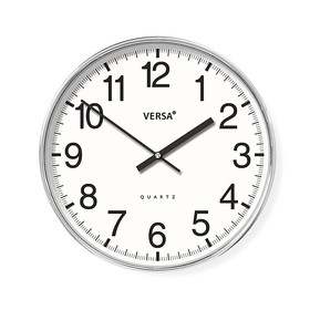 Настенное часы Versa Белый Пластик 4 x 30 x 30 cm
