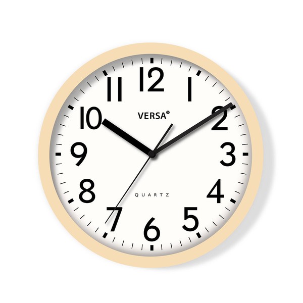 Wall Clock Versa Plastic 4,8 x 31 x 31 cm