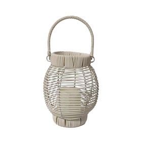 LED žibintas Versa Balta Rotangas