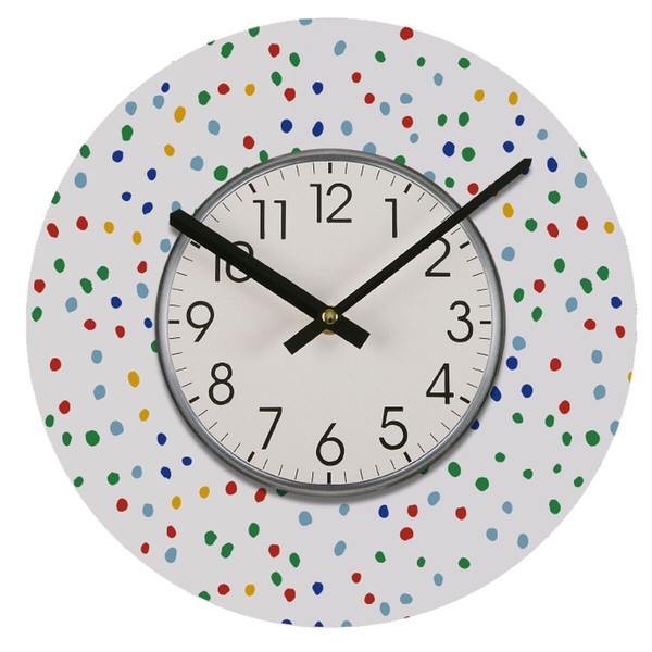 Wall Clock Versa Wood 4 x 30 x 30 cm