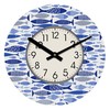 Wall Clock Versa Wood Fish 4 x 30 x 30 cm