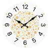 Wall Clock Versa Wood Flowers 4 x 30 x 30 cm