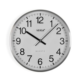 Настенное часы Versa Белый Металл