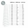Set of decorative boxes Versa Cardboard Lavendar (15 Pieces)