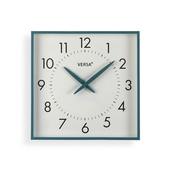 Настенное часы Versa Синий Пластик 4,1 X 28,3 X 28,3 CM