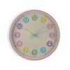 Wall Clock Versa Multicolour Plastic 30 x 30 x 4,5 cm