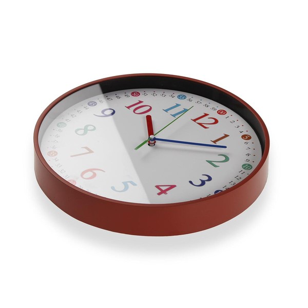Wall Clock Versa Multicolour Plastic 30 x 30 x 4,5 cm