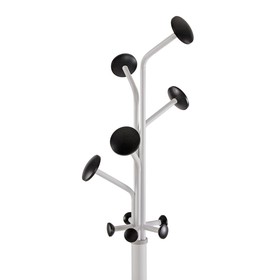 Coat Rack Versa Beku White Metal