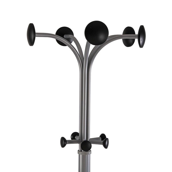 Coat Rack Versa Veko Silver Metal