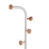Coat Rack Versa Cheka White Metal