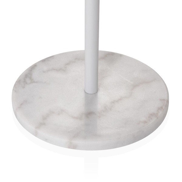 Coat Rack Versa Cheka White Metal