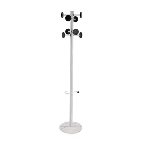 Coat Rack Versa Tora White Metal