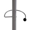 Coat Rack Versa Tora Silver Metal