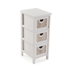 Chest of drawers Versa Adda White 32 x 63 x 26 cm