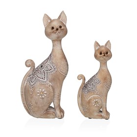 Dekoratīvās figūriņas Versa Kaķis 7,5 X 32,5 X 14,5 CM