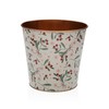 Plant pot Versa Metal Minimalist Berries 17,5 x 16,5 x 17,5 cm