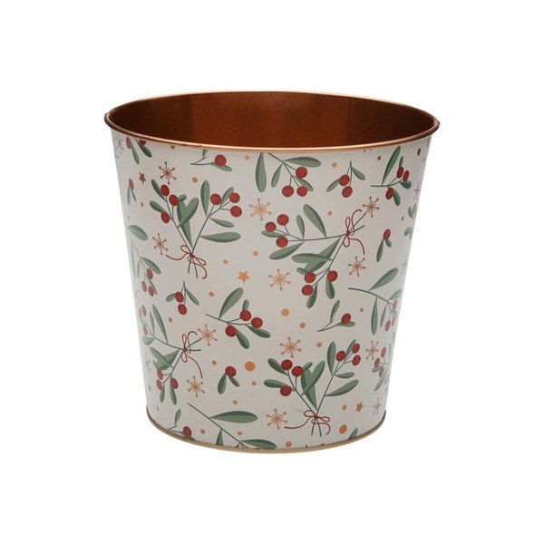 Банка Versa Металл Минималистичный Ягоды 17,5 x 16,5 x 17,5 cm