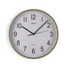 Wall Clock Versa Green Plastic 35,1 X 35,1 X 4,5 CM