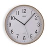 Настенное часы Versa Серый Пластик 40 x 40 x 5,5 cm