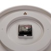 Sieninis laikrodis Versa Balta Plastmasinis 25 x 25 x 4 cm