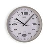 Настенное часы Versa Серый Пластик 30 x 30 x 4 cm