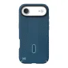 Speck Presidio2 Grip ClickLock & MagSafe - iPhone Air Case (Deep Sea / Silver Metallic / Spell Blue)