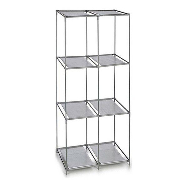 Shelves Kipit Grey Metal Cloth Plastic 35 x 102 x 68 cm