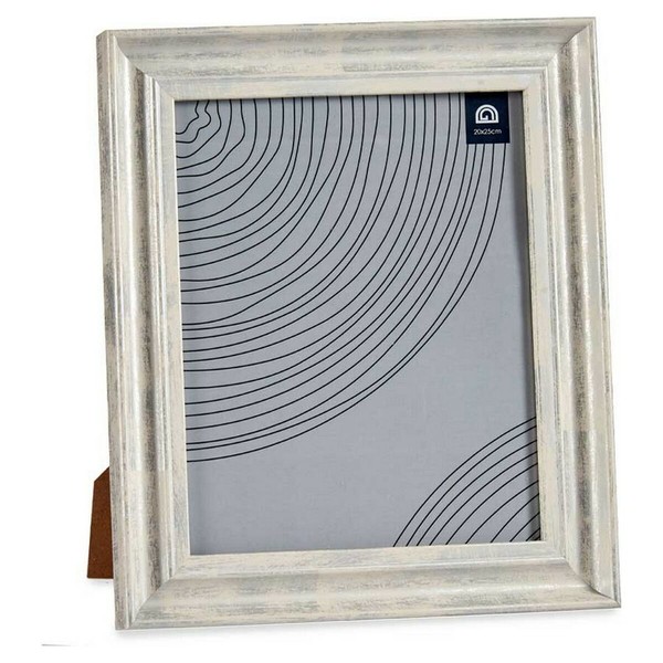 Photo frame Gift Decor Brown Silver Wood Glass Crystal polystyrene Plastic
