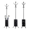 Paltų kabykla Gift Decor Juoda Metalinis 44 x 185 x 44 cm Skėčių stovas