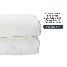 Lovatiesė (antklodė) Gift Decor Balta 20 x 13 x 30 cm