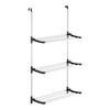 Folding clothes line Kipit Black Silver Metal Plastic 7 x 61,5 x 12,5 cm For hanging