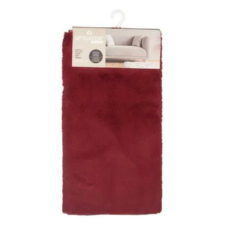 Carpet Gift Decor Maroon Polyester 90 x 0,25 x 60 cm