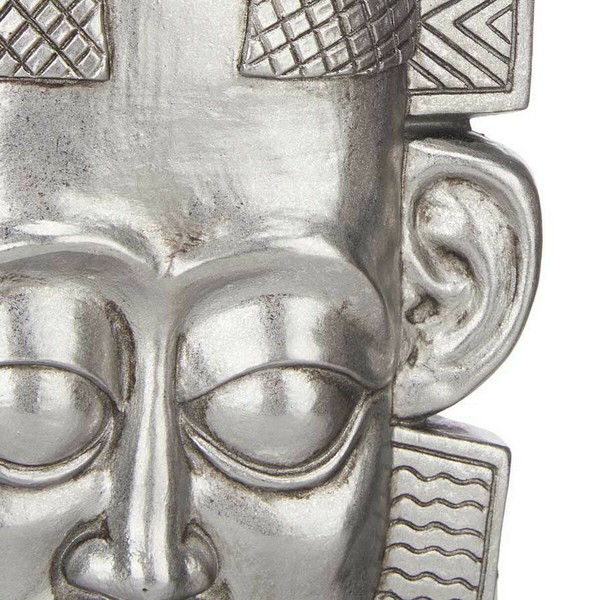 Decorative Figure Gift Decor Silver Indian Man 17,5 x 36 x 10,5 cm