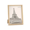 Photo frame Gift Decor Brown Natural Plastic (6 Units)