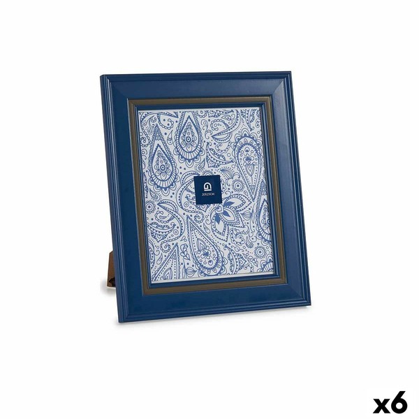 Kuvakehys Gift Decor Sininen Kristalli Muovinen (6 osaa)