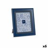Фото рамка Gift Decor Синий Стеклянный Пластик (6 штук)