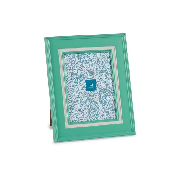 Foto rāmis Gift Decor Zaļš Stikls Plastmasa (6 gb.)