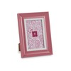 Photo frame Gift Decor Pink Crystal Plastic (6 Units)