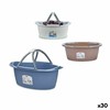 Laundry Basket Stefanplast Plastic 25 L 59 x 23 x 38 cm With handles (30 Units)