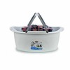 Laundry Basket Stefanplast Plastic 25 L 59 x 23 x 38 cm With handles (30 Units)