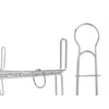 Grilius La Dehesa Cinkuotas plienas 30 x 30 cm 32 x 16,5 x 57,5 cm Dvigubas (5 vnt.)