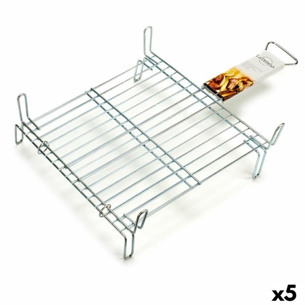 Grilli La Dehesa Sinkkipinnoitettu teräs 40 x 40 cm Double (5 osaa)