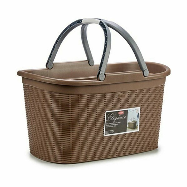 Корзина для белья Stefanplast Elegance Пластик 35 L 57,5 x 29 x 36,5 cm (15 штук)