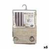 Curtain Gift Decor Beige 140 x 0,1 x 260 cm 34 x 3,5 x 26 cm (6 Units)