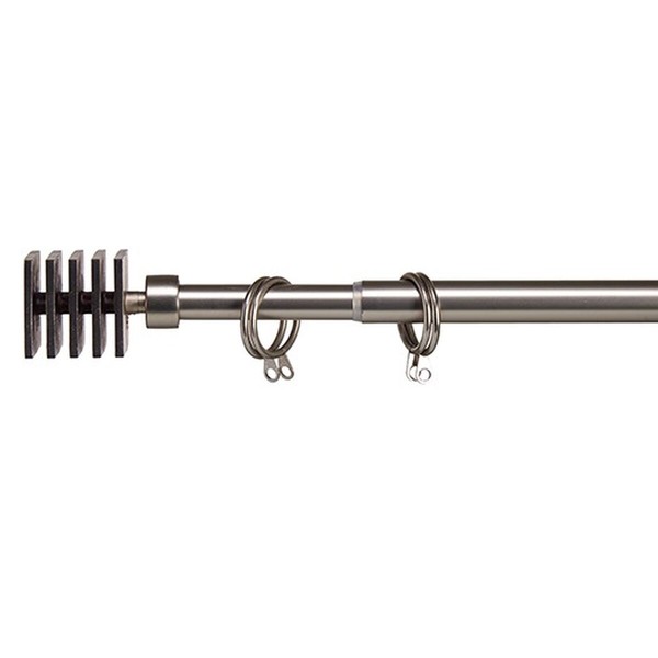 Curtain Bar Gift Decor Extendable Squared (12 Units)