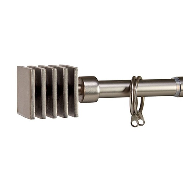 Curtain Bar Gift Decor Extendable Squared (12 Units)