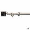 Curtain Bar Gift Decor Extendable Squared (12 Units)